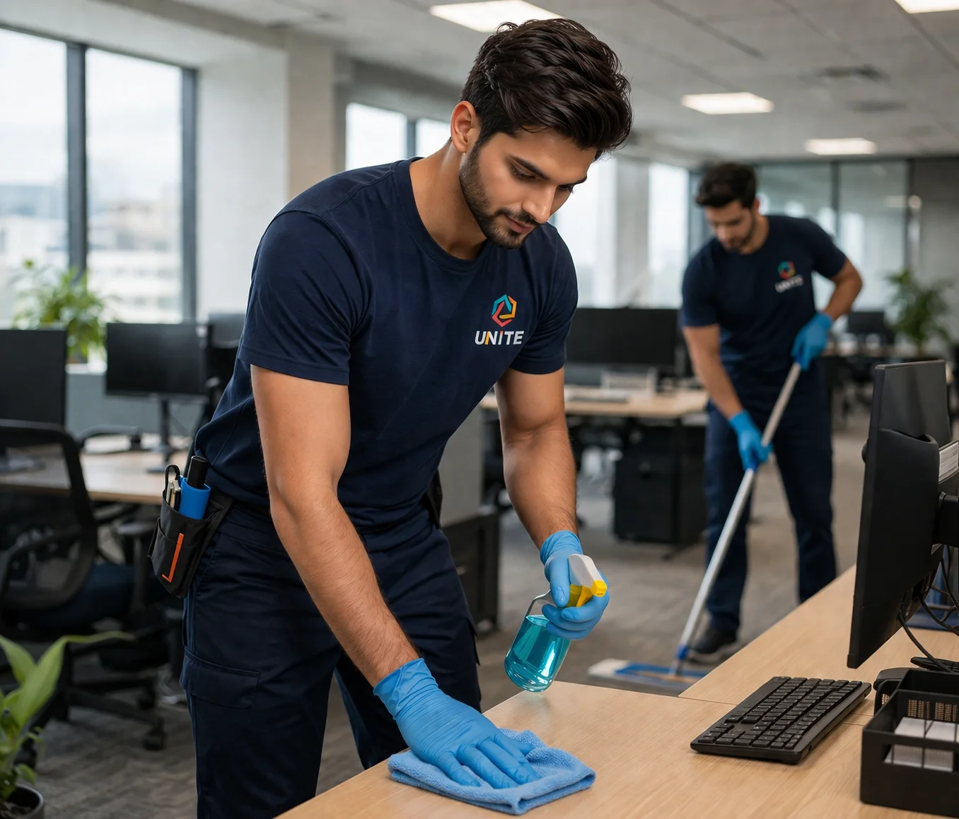 Management Clean Service Unite Facility Management | Professional Cleaning & Security Services ...
